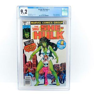 SHE-HULK 1 1st Appearance CGC 9.2 Jennifer Walters 1980